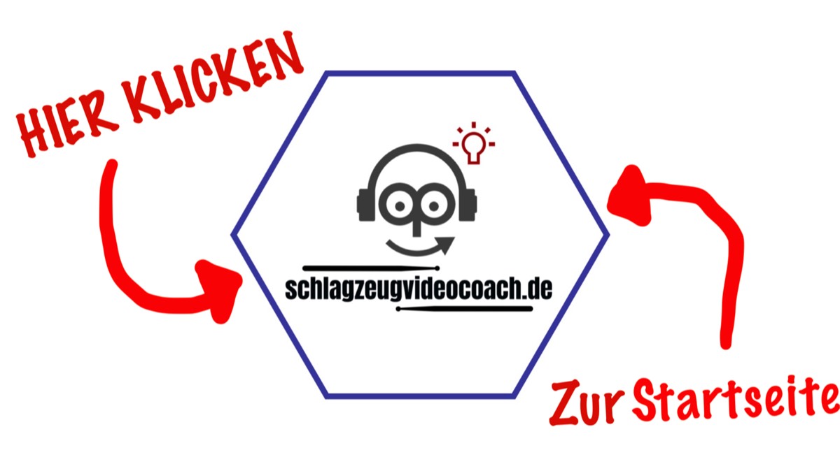 Logo schlagzeugvideocoach.de (Startseite)