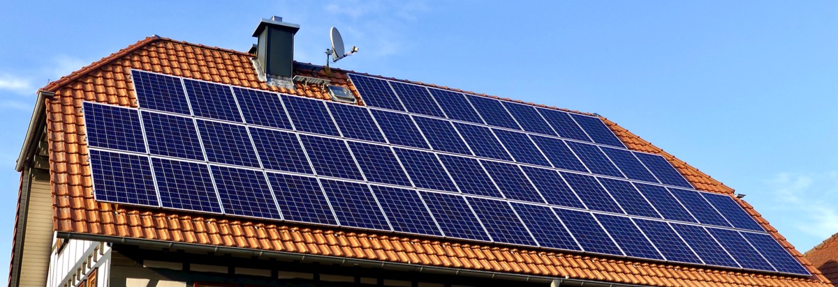 Photovoltaikanlage Hausdach